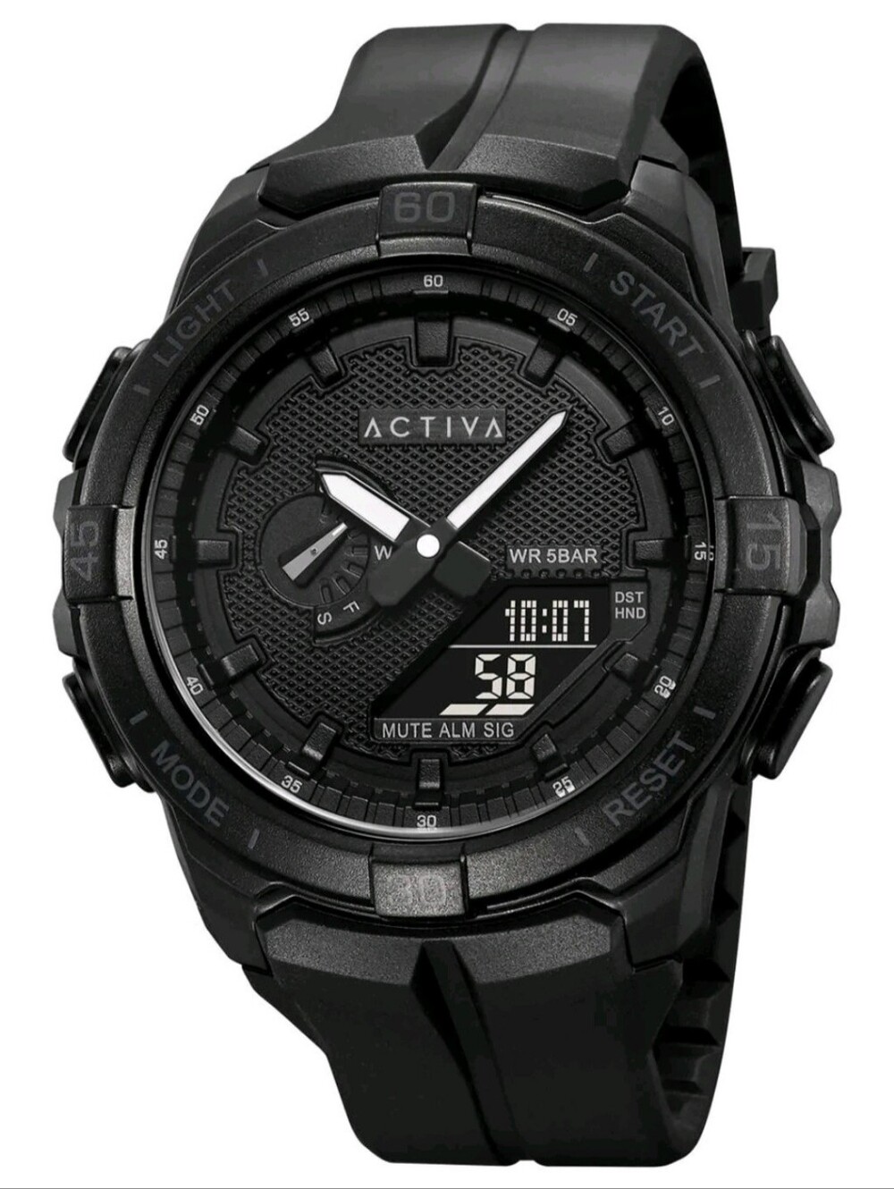 NEW Ativa Black Spry X INVICTA Digital Essential Mens Watch